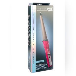Pink Conair NIB
Tourmaline Ceramic Curling Wand, 1-Inch to 1/2-Inch